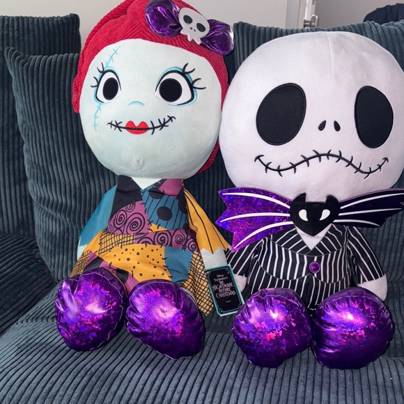 Disney Colorful Nightmare Before Christmas Plush Set